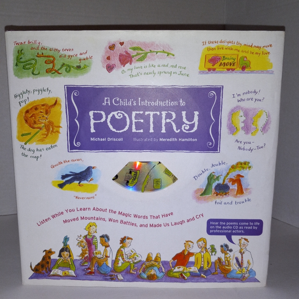 A Child's Introduction to Poetry teaching and reading book with hardcover